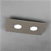TopLight PATH PLAFONIERA 2 LUCI TORTORA SCURO 1141-PL2 R-TS