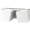 TopLight ROTATION APPLIQUE 2 LUCI ATTACCO GX53 ORIENTABILE BIANCO