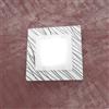 TopLight SCRAPS PLAFONIERA 45X45 CM 2 LUCI ATTACCO E27 IN VETRO