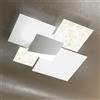 TopLight SHADOW-90 APPLIQUE-PLAFONIERA 4 LUCI FOGLIA ORO 1088-90-FO