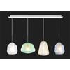 TopLight SOSPENSIONE BIANCO 4 LUCI RETTANGOLARE (ALPHA VE) (BETA TR + BL) (GAMMA AM) 1176BI-S4 R ABG-MC