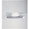 TopLight SIMPLY APPLIQUE 1 LUCE NICKEL SATINATO 721-A-NS