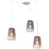 TopLight SOSPENSIONE BIANCO SPOSTABILE 3 LUCI (2 RA + 1 CR) 1164BI-S3 S-RC