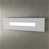 TopLight WALLY APPLIQUE-PLAFONIERA 60 CM. 1 LUCE GRIGIO 1138-60-GR