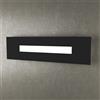 TopLight WALLY APPLIQUE-PLAFONIERA 60 CM. 1 LUCE NERO 1138-60-NE