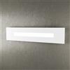 TopLight WALLY APPLIQUE-PLAFONIERA 70 CM. 1 LUCE BIANCO 1138-70-BI