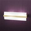 TopLight WOOD APPLIQUE CM.40 2 LUCI FOGLIA ORO 1019-A40-FO