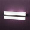 TopLight WOOD APPLIQUE CM.40 2 LUCI WENGE 1019-A40-W