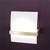 TopLight WOOD APPLIQUE MEDIA 1 LUCE FOGLIA ORO 1019-AM-FO