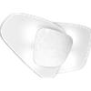 TopLight STRATEGY APPLIQUE-PLAFONIERA PICCOLA 4 LUCI FOGLIA ARGENTO 1196-PLP-FA