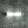TopLight SWINGING APPLIQUE GRANDE 2 LUCI ATTACCO E27 IN VETRO ORIENTABILE