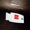 TopLight TETRIS COLOR SOSPENSIONE 75CM. 1 LUCE ROSSO 1121-S75-RO