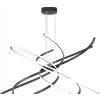 TopLight TORNADO SOSPENSIONE D.100 CM. NERO LUCE CALDA 3000K 1163-S100 C-NE