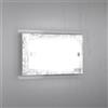 TopLight TRAY APPLIQUE PICCOLA 1 LUCE FOGLIA ARGENTO 1087-AP-FA