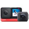 Insta360 ONE R Sport Video Adaptive Action Camera IPX8 Impermeabile Controllo Vocale (360+4k Twin Edition)