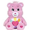 Care Bears Peluche Medio di 35 cm - Orsetta Hopeful Heart, Materiale Morbido e Soffice, Stemma sulla Pancia Originale, Moneta Care Collezionabile, Colori Vivaci, Regalo Perfetto per Compleanni