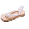 Kawaii-Story K-G-60-4 Bianco Legno Luminoso Originale Giappone Geta Sandalo Tabi Kimono Geisha Kendo Infradito Scarpe, multicolore, 41 EU