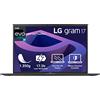 LG Electronics 2022 LG Gram Ultralight Notebook 17 pollici - 1,350 g Intel Core i7 Laptop (16 GB RAM, 1 TB SSD, durata della batteria 17,5 h, display IPS antiriflesso 16:10, Thunderbolt 4, Win 11 Home, Mirametrix) -