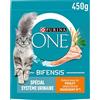 PURINA ONE | BIFENSIS | Gatto adulto | Speciale sistema urinario | Aiuta a limitare l'infiammazione del sistema urinario, a sostenere la salute dei reni | Crocchette | Pollo | Borsa | Confezione da 10