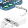 Aplimln Adattatore HDMI per iPhone, Lightning Digital AV Adapter 1080P Sync Schermo HDMI Cavo Connector to TV/HDTV/Monitor, Compatibile con iPhone 14/13/12/11/8/7/XR