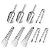 ZesNice 3pc di Paletta per ghiaccio set, ZesNice Clip per caramelle 3 pezzi Clip per barbecue in 3 pezzi in acciaio INOX alimentare Candy farina Sweet Scoops for wedding bar buffet, resistente e lavabile