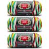 Red Heart All in One Granny Square Soft White - Green Scream Yarn - 3 confezioni da 250 g - 100% acrilico - #4 pettinato (medio) - 381 m - per lavoro a maglia, uncinetto e amigurumi