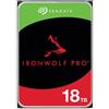 SEAGATE - Hard Disk IronWolf Pro ST18000NT001 18 TB 3.5' Interfaccia Sata III 6 Gb /s Buffer 256 MB 7200 Rpm - SPEDIZIONE GRATUITA