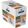 Hill's Cibo Umido per Gatti Metabolic + Urinary, Confezione da 12 x 85 gr