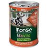MONGE & C. SPA Monge B Wild Grain Free All Breeds Con Tacchino Zucca Zucchine