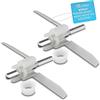 DL-pro Set di 2 trascinatori per albero motore per robot da cucina Bosch 630760 00630760 MUM5 MUMS MUMV MUZ5 HomeProfessional VeggieLove 2 trascinatori per planetaria