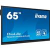 Iiyama Monitor Digital Signage Led 65 Iiyama ProLite Ultra HD 3840x2160/8ms/classe G/Nero opaco [TE6512MIS-B3AG]