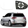 XSYKJGS Adatto per Specchietto Sinistro Golf 7, Vetro Specchio Retrovisore Riscaldabile Asferico Lato Sinistro, Vetro Specchietto Lato Guida OEM:V-W(4060G01) / V-W (5G0 857 521)