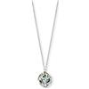 Engelsrufer Collana da donna in argento sterling con ciondolo a sfera sonora taglia XS, chiusura a moschettone, senza nichel, 18 mm, Argento sterling, Agata