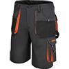 BETA - Bermuda Leggeri da Lavoro Multitasche Taglia XXXL, vestibilità Ottimizzata, Pantaloncini in Poliestere Cotone con Tasche Porta Utensili e Rinforzi Oxford, Serie 7861G
