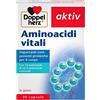 Doppelherz Aminoacidi Vitali - con 12 Aminoacidi principali di cui 9 Essenziali EAA - 30 capsule - BCAA per Atleti, Sportivi e persone fisicamente attive - Doppelherz