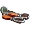 Generic ◦-→◉✿★ ORECCHINI AD ANELLO LUNGHI DECORATI CON LEGNO NATURALE★✿◉→-◦ unici su ganci lunghi auto-piegati