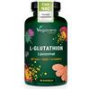 Vegavero Glutatione Liposomiale e Ridotto | Con NAC, Vitamina C, MSM, Glicina e Cardo Mariano | Antiossidante, Disintossicante, Immunostimolante | 90 Capsule | Vegano e Senza Additivi | Vegavero®
