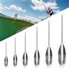 Riisoyu Fishing Sbirolino Set, 6 Pezzi Fishing Bombarda Semi Affondante 8-25 g Bombarda Galleggiante Lentamente Affondante Galleggiante per Carpe trote Pesce persico e Lago Accessori da Pesca