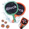 Smartwo Racchette Tennis Bambino, Racchettoni da Spiaggia, Beach Tennis, Racchette Padel per Bambini e Principianti, Giochi da Esterno per Bambini, Set di Racchette da Tennis/Badminton