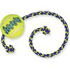 KONG - Squeakair Ball with Rope - Palline da tennis con squeak, delicate sui denti - Taglia M