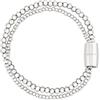 Breil, Collezione Magnetica System, Bracciale Donna Small Petite Bulle Dorè in Acciaio Lucido Effetto Specchio, Pratica Chiusura con Magnete, Misura 19,5 Cm, Idea Regalo Donna