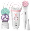 Braun Epilatore Braun Silk-Epil 9-995 Deluxe Beauty-Set Bianco/Rosa [9-995]