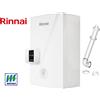 Rinnai Caldaia murale a Condensazione Rinnai MOMIJI 24 24 Kw Cronotermostato Wi-Fi Integrato di serie, Gpl Low Nox con Kit Scarico Fumi incluso