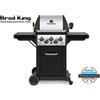 BROIL KING MONARCH 390 Broil King Barbecue a gas, con girarrosto, bruciatore posteriore e fornello laterale
