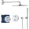 Grohe set completo per doccia Grohe Grohtherm Rainshower Cosmopolitan 310, finitura cromo - 34731000