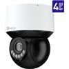 SAFIRE SMART CAMERA SPEED DOME IP 4X 4MP PRO MOTORIZZATA IR 50 MT E LED BIANCO CON AUDIO SSB1-VISSF-IPSD3004TA-4SB1-DL