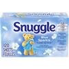 Snuggle 120 fogli di ammorbidente per asciugatrice, colore blu lucido
