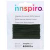 INNSPIRO Cordone cotone intrecciato sottile verde oliva 2,0 mm. 5 m.