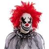 Maschera clown sorridente in lattice