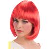 Parrucca Pin Up Rossa in busta Carnevale Halloween Feste Travestimenti